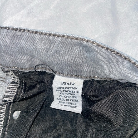 Grey Jeans Men’s Size 32 x 32 - Picture 3 of 4
